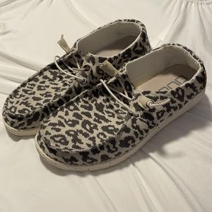 Hey Dude Wendy Cheetah Print Shoes